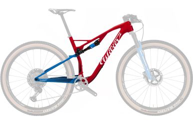 Wilier Urta SLR Frameset, Red Blue Glossy