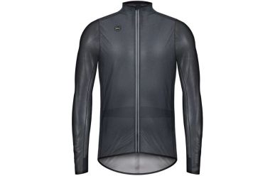Gobik Pluvia Lightweight Rain Jacket Unisex True Black