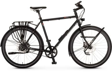 VSF fahrradmanufaktur TX-1000 Rohloff 14 Gang Gates Riemenantrieb, Ebony Matt, Diamant