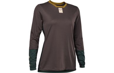 Fox Racing Defend LS Jersey Women Matte Rootbeer Bronze