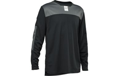 Fox Racing Defend Langarm Jersey Youth Black