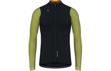 Gobik Cobble Blend Long Sleeve Jersey Men Black Olive