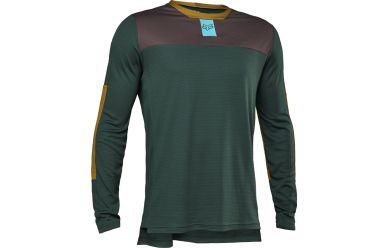 Fox Racing DEFEND LS Jersey Men Fox Head Logo MY22 Emerald