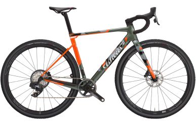 Wilier Rave SLR Shimano GRX Di2 2x11, Wilier SLR36, Camouflage Orange Glossy