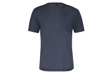 Scott Dri Pocket T-Shirt Metal Blue
