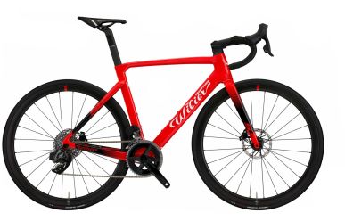 Wilier Cento10 SL Disc Shimano 105 Di2, RS171 Wheels, Red Black Glossy