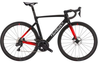 Wilier Cento10 SL Disc Shimano 105 Di2, RS171 Wheels, Black Red Matt