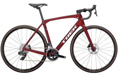 Trek Domane SL 6 Disc, Sram Rival eTap AXS, Crimson