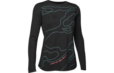 Fox Racing Ranger Lunar Langarm Jersey Women Black