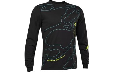 Fox Racing Ranger Lunar Langarm Jersey Men Black