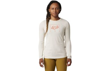 Fox Racing Ranger Langarm Jersey Women Vintage White