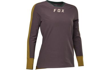 Fox Racing Defend Langarm Thermal Jersey Women Matte Rootbeer Bronz