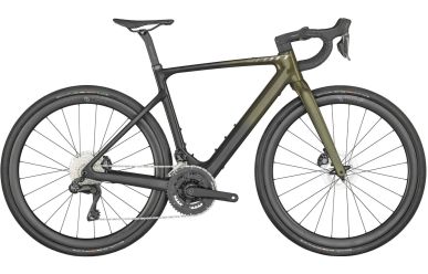 Scott Solace eRide 20, Shimano Ultegra Di2, Candy Green Yellow Flakes