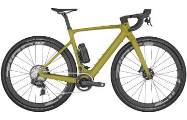 Scott Solace Gravel eRide 10, Sram Force eTap AXS, Savana Green