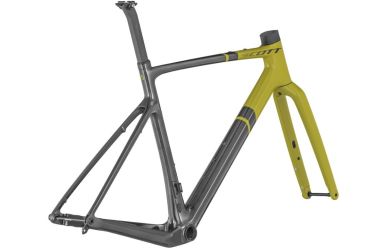 Scott Addict Gravel Tuned HMX Frameset Savana Green