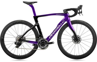 Pinarello Dogma F Sram Red eTap AXS, Princeton Grit 4540 DB Laufräder, D403 Electro Violet