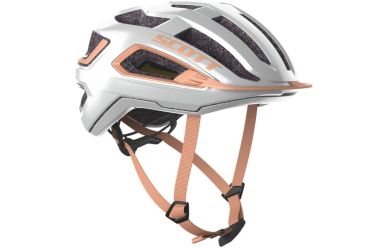 Scott Arx Plus Helm White Rose Beige