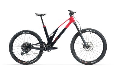 Unno Burn Elite Sram GX Eagle, Red Black Carbon, Mullet