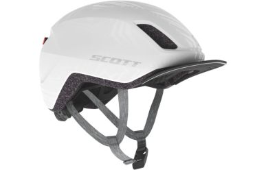 Scott il Doppio Plus Mips Helm Pearl White