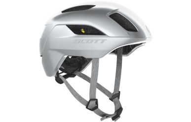 Scott La Mokka Plus Mips Helm, Vogue Silver Reflective Grey