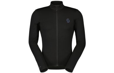 Scott Gravel Warm Merino Shirt Langarm, Men, Black