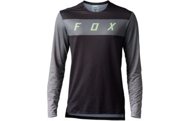 Fox Racing Flexair Arcadia langarm Jersey Men Schwarz