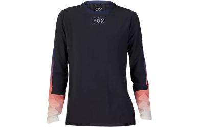 Fox Racing Defend Thermal Lunar Langarm Jersey, Schwarz