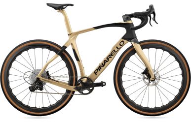 Pinarello Grevil F9 Disk Shimano GRX Di2, Princeton Grit 4540, Champagne