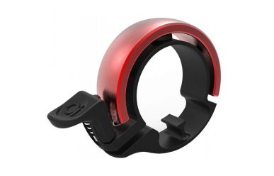 Knog Oi Fahrradklingel Black Red