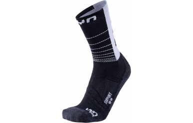 UYN Cycling Support Man Socks Black White