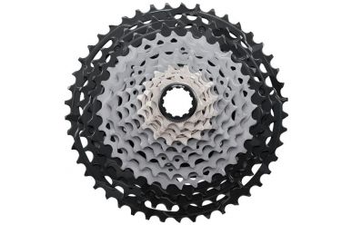 Shimano CS-M9100-A XTR Kassette, 12-fach, Silver Black