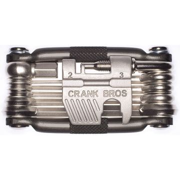 CrankBrothers Minitool 17 Multifunktionswerkzeug Nickel Plating