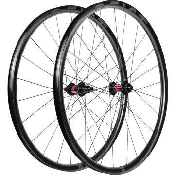 Beast GR25 Gravel Laufradsatz UD Black, DT Swiss 240s Disc Center Lock XDR, 28", VR 12x100mm, HR 12x142mm