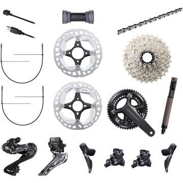 Shimano Ultegra DI2 Gruppe R8170, inkl. Bremsen, 2x12 / 50-34 / 172,5mm / 11-34