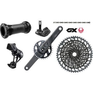 SRAM GX Eagle AXS Gruppe, 1x12 / 32 Zähne / 175mm / 10-52