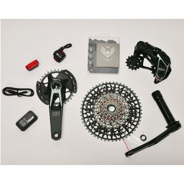 SRAM X0 T-Type Eagle Transmission AXS Gruppe, 1x12, 170mm, 32Z, 10-52Z