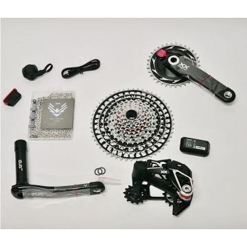 SRAM XXSL T-Type Eagle Transmission Powermeter AXS Gruppe, 1x12, 175mm, 34Z, 10-52Z