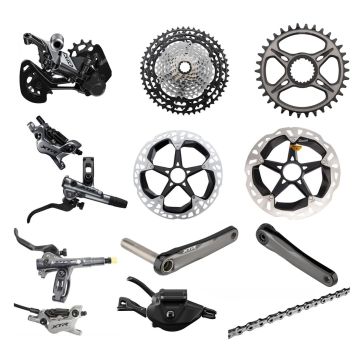 Shimano XTR Trail Gruppe M9120  inkl. Bremsen, 1x12 / 34 Zähne / 175mm / 10-51