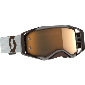 Scott Prospect Amplifier Brille, Grey Brown, Gold Chrome Works