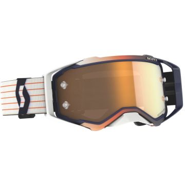 Scott Prospect Amplifier Brille, Blue White, Gold Chrome Works