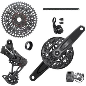 SRAM X0 Eagle Transmission E-Bike Schaltgruppe Dark Polar