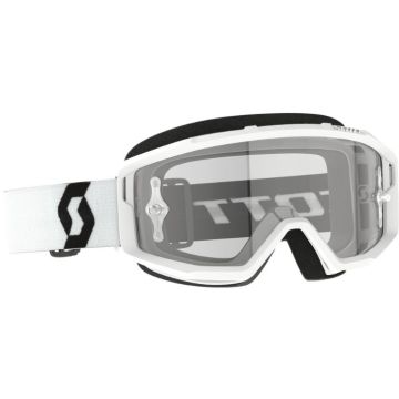 Scott Primal Enduro Goggle, White, Clear