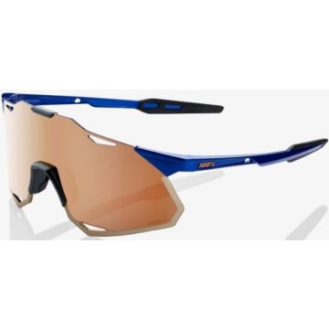 100% Hypercraft XS Brille, Gloss Cobalt Blue, Hiper Copper Mirror Lens