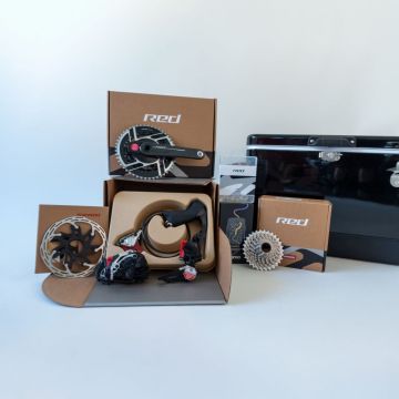 SRAM RED AXS Gruppe, Powermeter, Hammerhead Karoo, 2x12, 172,5mm, 48/35Z, 10-30Z