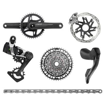 SRAM RED XPLR AXS Gruppe, 1x13, 172,5mm, 40Z, 10-46Z