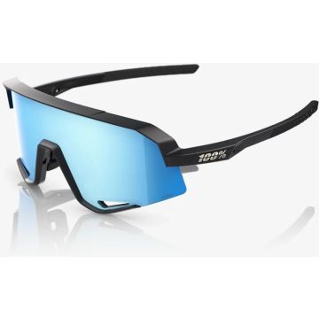100% Slendale Brille, Matte Black, Hiper Blue Multilayer Lens
