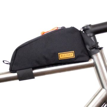 Restrap Top Tube Bag 100% Waterproof Black 0,8l