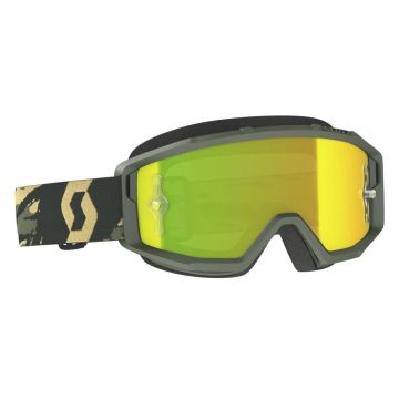 Scott Primal Goggle, Camo Kaki Yellow Chrome Works