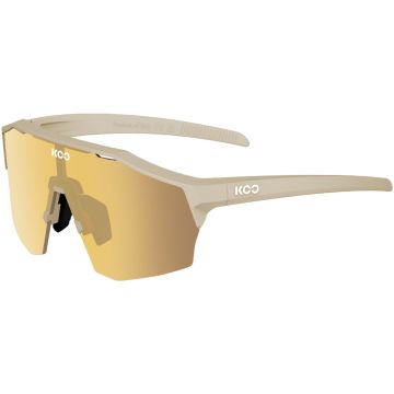 KOO Alibi Brille, Sand Matt, Gold Mirror Lens, Regular
