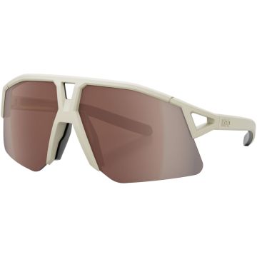 KOO Hype Brille, Almond White Matt, Brown Lens